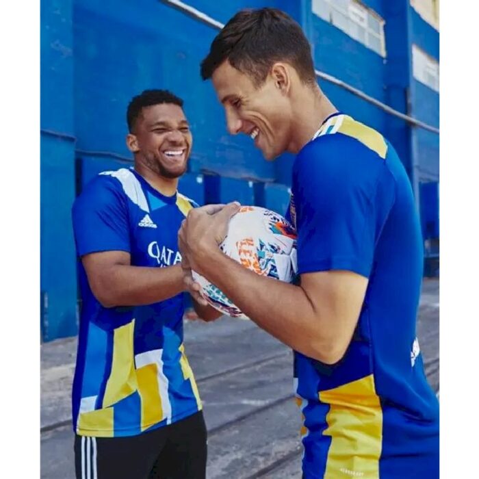 Mens Boca Juniors 2021 Third Jersey Player Version 8