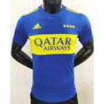 Mens Boca Juniors 2021/22 Home Jersey Player Version 2