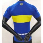 Mens Boca Juniors 2021/22 Home Jersey Player Version 5