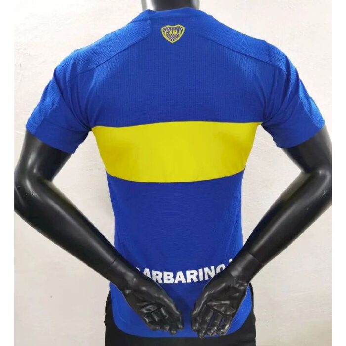 Mens Boca Juniors 2021/22 Home Jersey Player Version 5