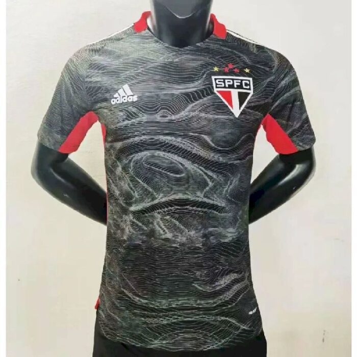Mens Sao Paulo 2021 Goalkeeper Jersey Player Version 2