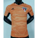 Mens Sao Paulo 2021 Goalkeeper Jersey Player Version 2
