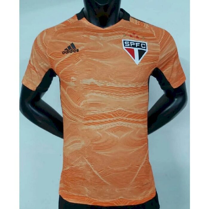 Mens Sao Paulo 2021 Goalkeeper Jersey Player Version 2