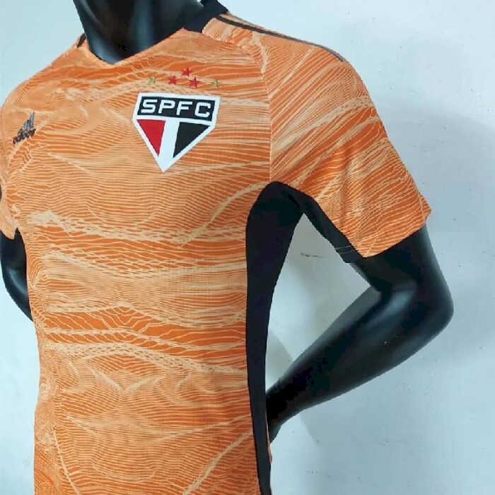 Mens Sao Paulo 2021 Goalkeeper Jersey Player Version 4