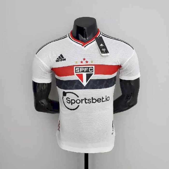 Mens Sao Paulo 2022 Home Jersey Player Version 2