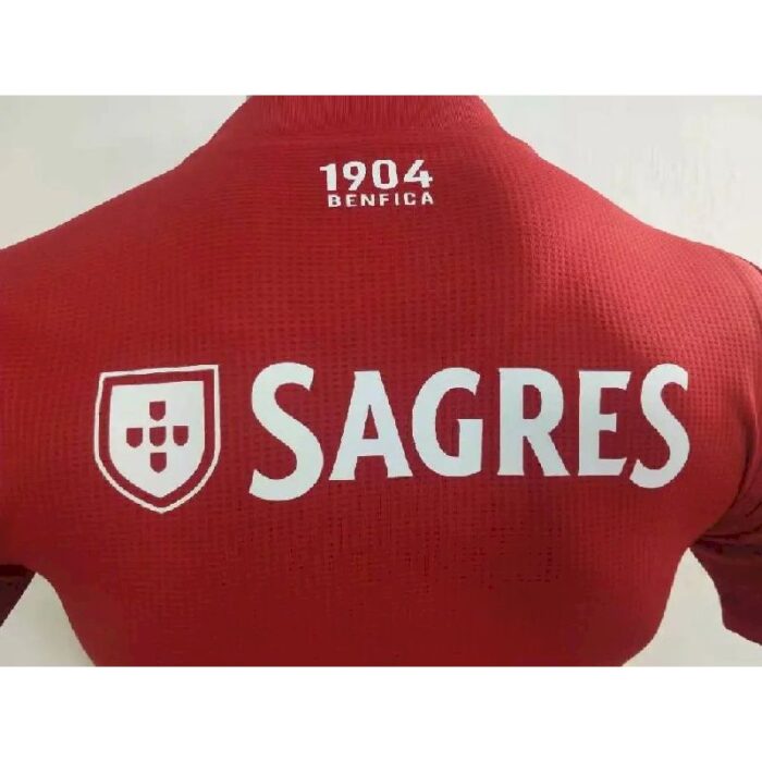 Mens Benfica 2021/22 Home Jersey Player Version 3