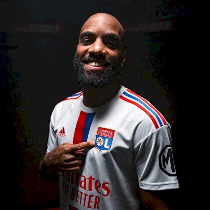 Mens Olympique Lyonnais 2022/23 Home Jersey Player Version 9