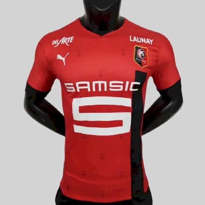 Mens Stade Rennais 2022/23 Home Jersey Player Version 4