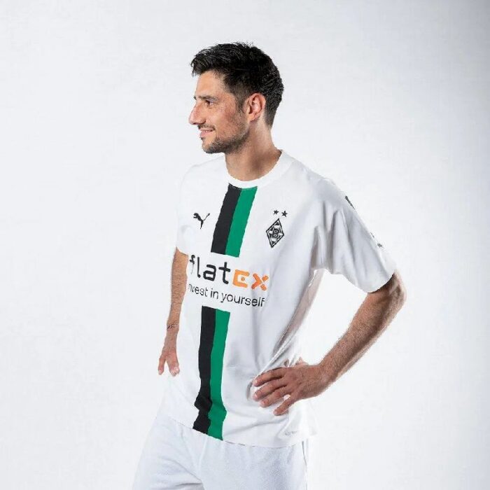 Mens Borussia Mönchengladbach 2022/23 Home Jersey Player Version 6
