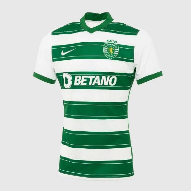 Mens Sporting CP 2021/22 Home Jersey Player Version