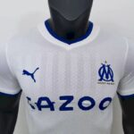 Mens Olympique Marseille 2022/23 Home Jersey Player Version 4