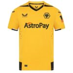 Mens Wolves 2022/23 Home Jersey Player Version