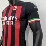 Mens AC Milan 2022/23 Home Jersey Player Version 4