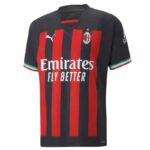 Mens AC Milan 2022/23 Home Jersey Player Version