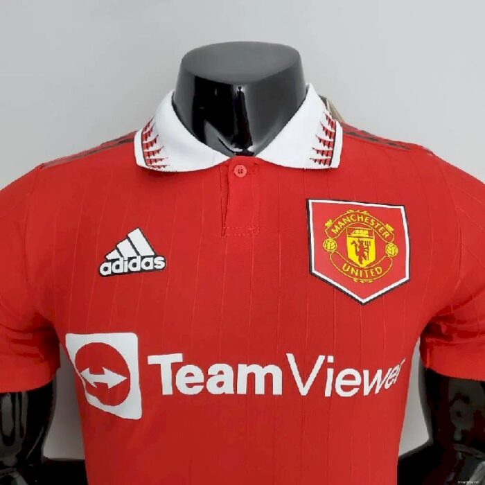 Mens Manchester United 2022/23 Home Jersey Player Version 4