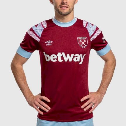 Mens West Ham United 2022/23 Home Jersey Player Version
