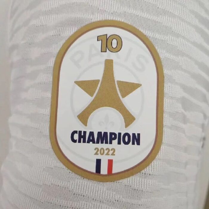 Mens Paris Saint-Germain 2021/22 Champions 10th Title Fourth Jersey Player Version 2