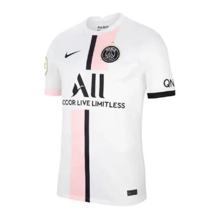 Mens Paris Saint-Germain 2021/22 Champions 10th Title Away Jersey Player Version 1
