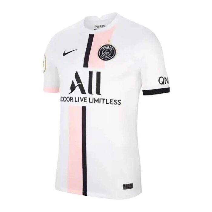 Mens Paris Saint-Germain 2021/22 Champions 10th Title Away Jersey Player Version 1