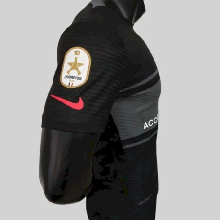 Mens Paris Saint-Germain 2021/22 Champions 10th Title Third Jersey Player Version 2