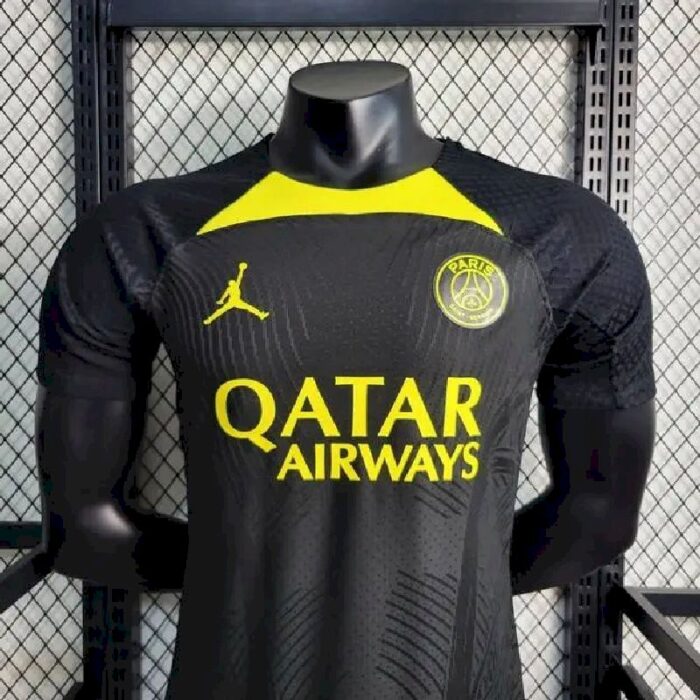 Mens Paris Saint-Germain 2023/24 Pre-Match Jersey Player Version 1