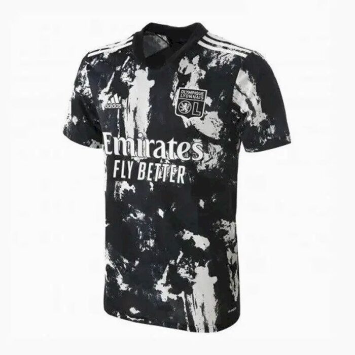 Mens Olympique Lyonnais 2021/22 Third Jersey Player Version 1