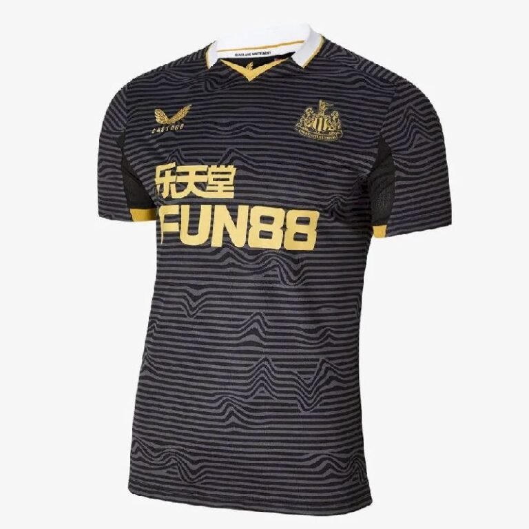 Mens Newcastle United 2021/22 Away Jersey Player Version