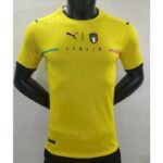 Mens Italy 2021/22 Goalkeeper Jersey Player Version