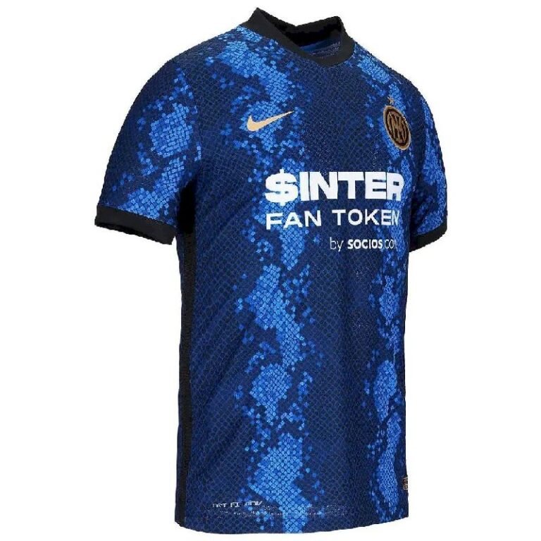 Mens Inter Milan 2021/22 Home Jersey Player Version 1