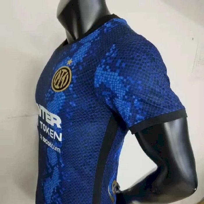 Mens Inter Milan 2021/22 Home Jersey Player Version 5