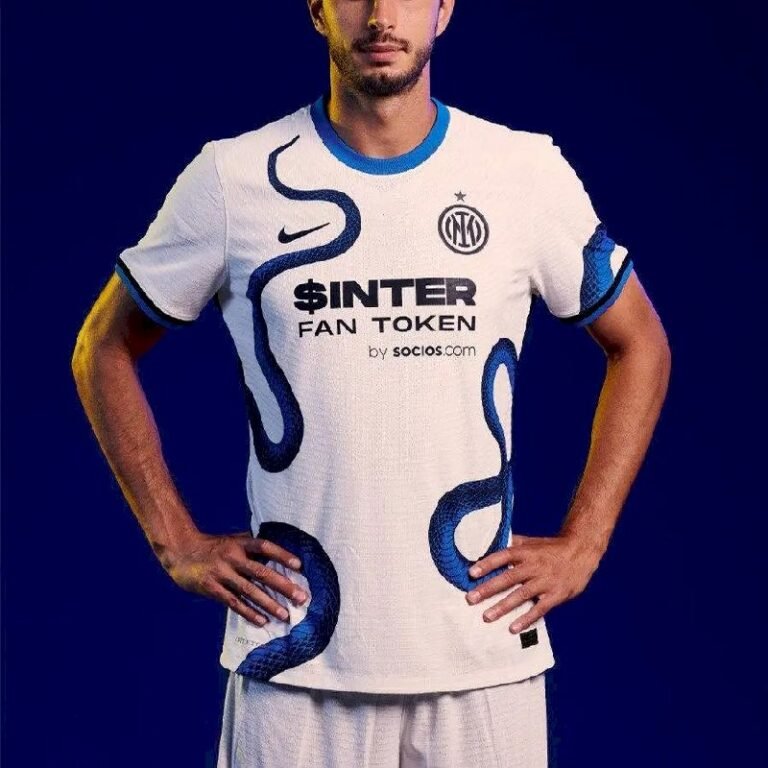 Mens Inter Milan 2021/22 Away Jersey Player Version