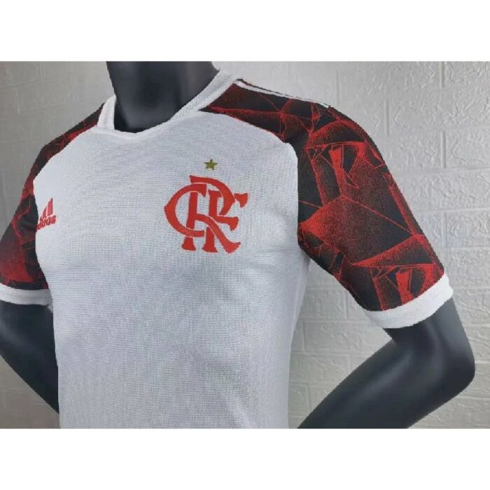 Mens Flamengo 2021 Away Jersey Player Version 6