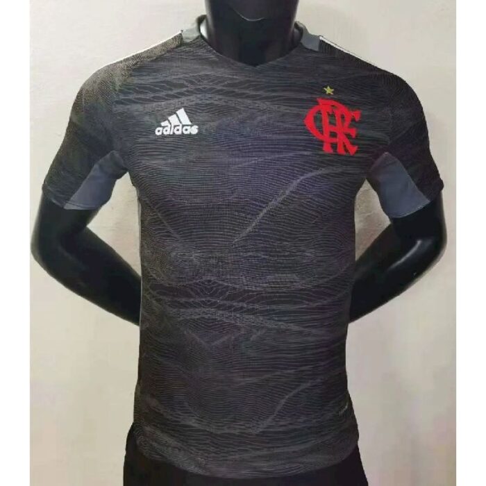 Mens Flamengo 2021 Goalkeeper Jersey Player Version 2