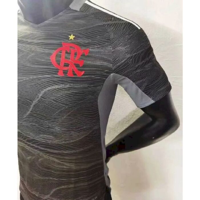 Mens Flamengo 2021 Goalkeeper Jersey Player Version 4