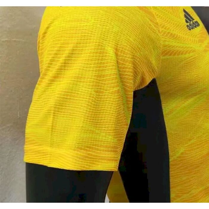 Mens Flamengo 2021 Goalkeeper Jersey Player Version 4