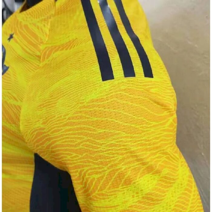 Mens Flamengo 2021 Goalkeeper Jersey Player Version 6