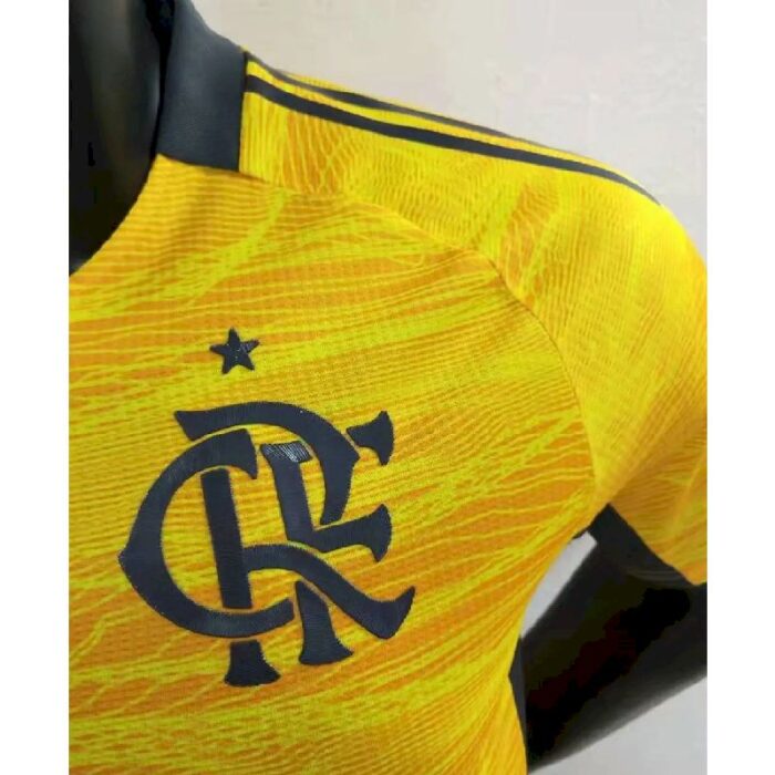 Mens Flamengo 2021 Goalkeeper Jersey Player Version 7
