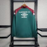 Mens Mens Fluminense 2023/24 Pre-Match Long Sleeve Jersey 4