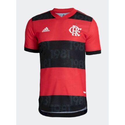 Mens Flamengo 2021 Home Jersey Player Version