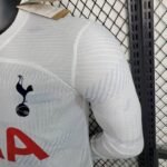 Mens Tottenham Hotspur 2023/24 Home Long Sleeve Jersey Player Version 8