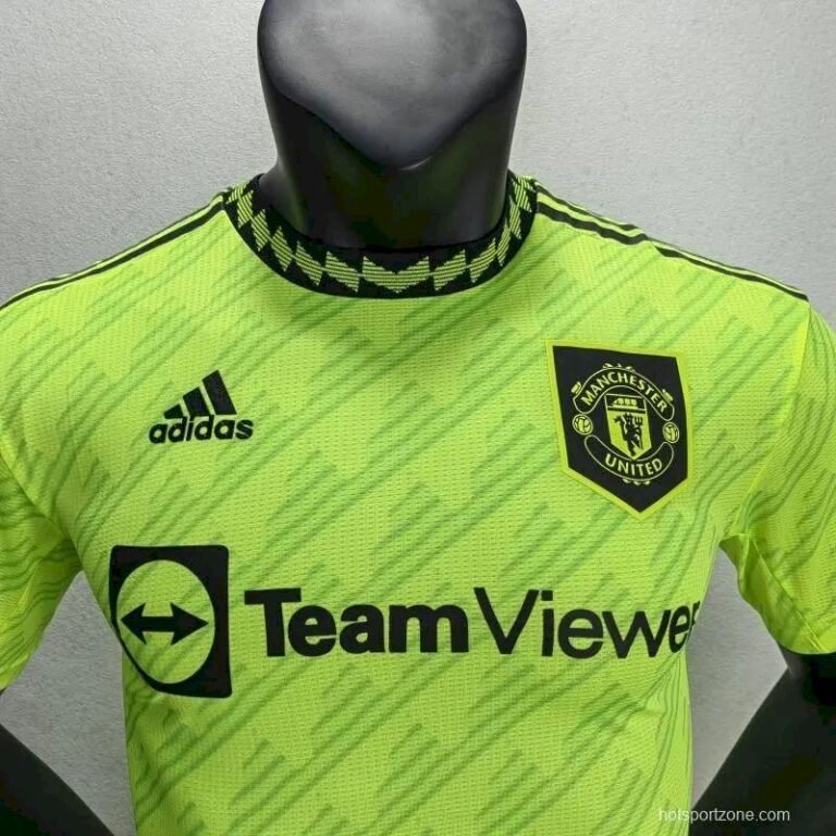 Mens Manchester United 2022/23 Away Jersey Player Version 1