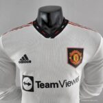 Mens Manchester United 2022/23 Away Long Sleeve Jersey Player Version 1