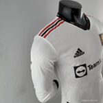 Mens Manchester United 2022/23 Away Long Sleeve Jersey Player Version 2