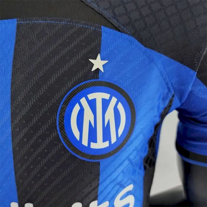 Mens Inter Milan 2022/23 Home Jersey Player Version 2