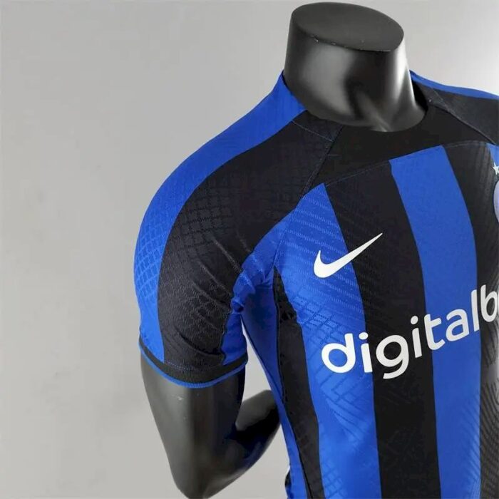 Mens Inter Milan 2022/23 Home Jersey Player Version 3