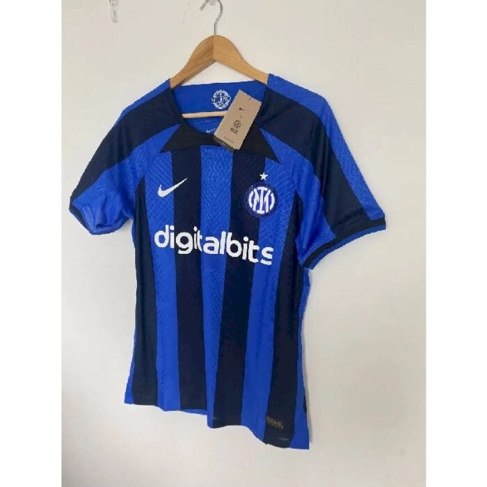 Mens Inter Milan 2022/23 Home Jersey Player Version 9
