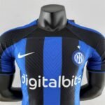 Mens Inter Milan 2022/23 Home Jersey Player Version 4