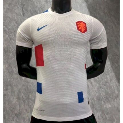 Mens Netherlands 2022 Away Jersey Player Version