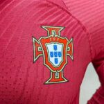 Mens Portugal 2022/23 Home Long Sleeve Jersey Player Version 7