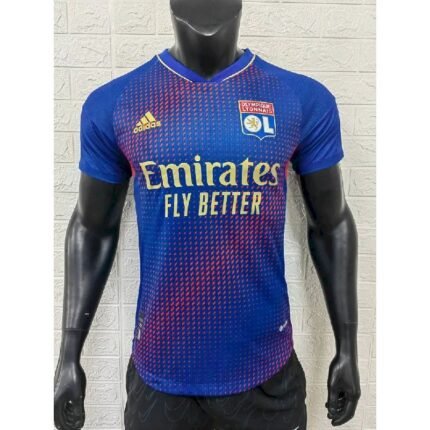 Mens Olympique Lyonnais 2023/24 Jersey Player Version